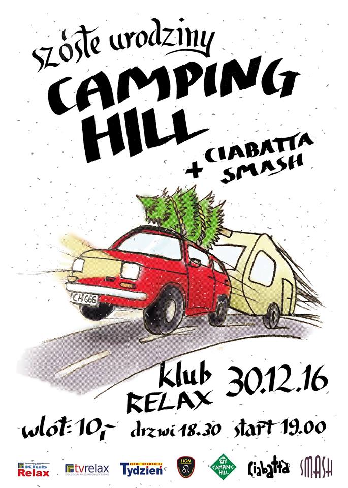 Szóste urodziny Camping Hill w Klubie Relax